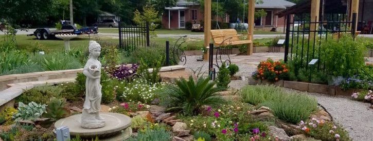 Rock Garden in Demo Garden