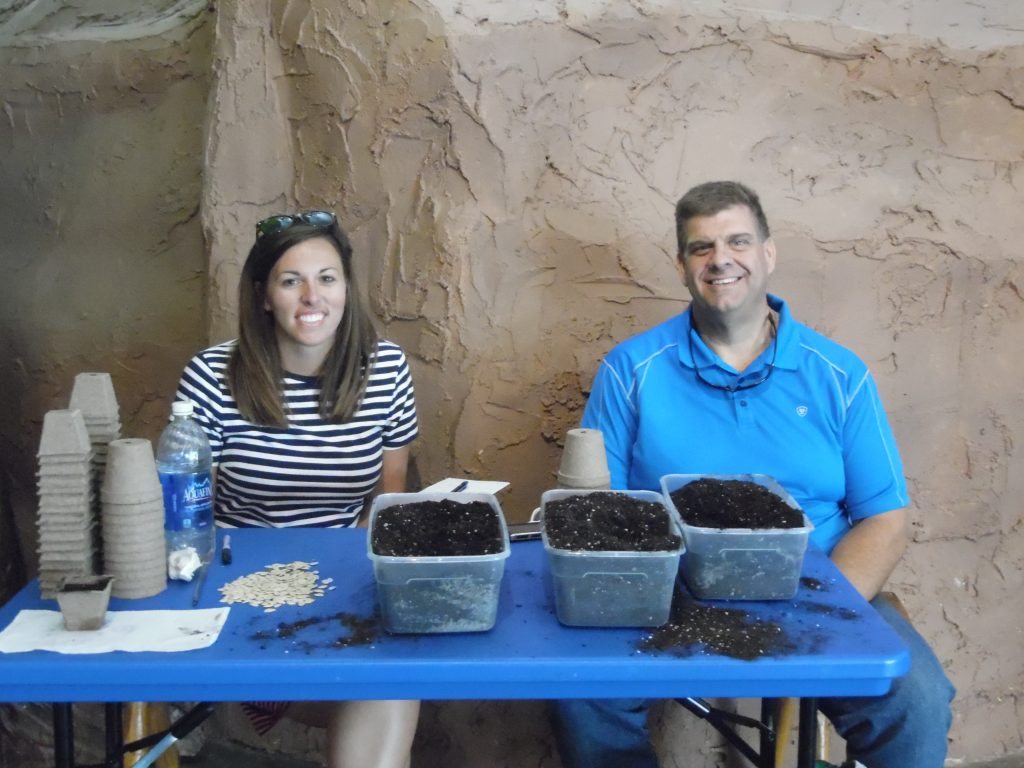 Gardening with Children at CHOM