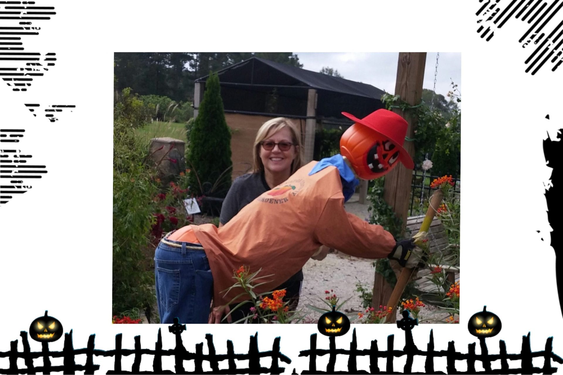 Scarecrow in Demo Garden