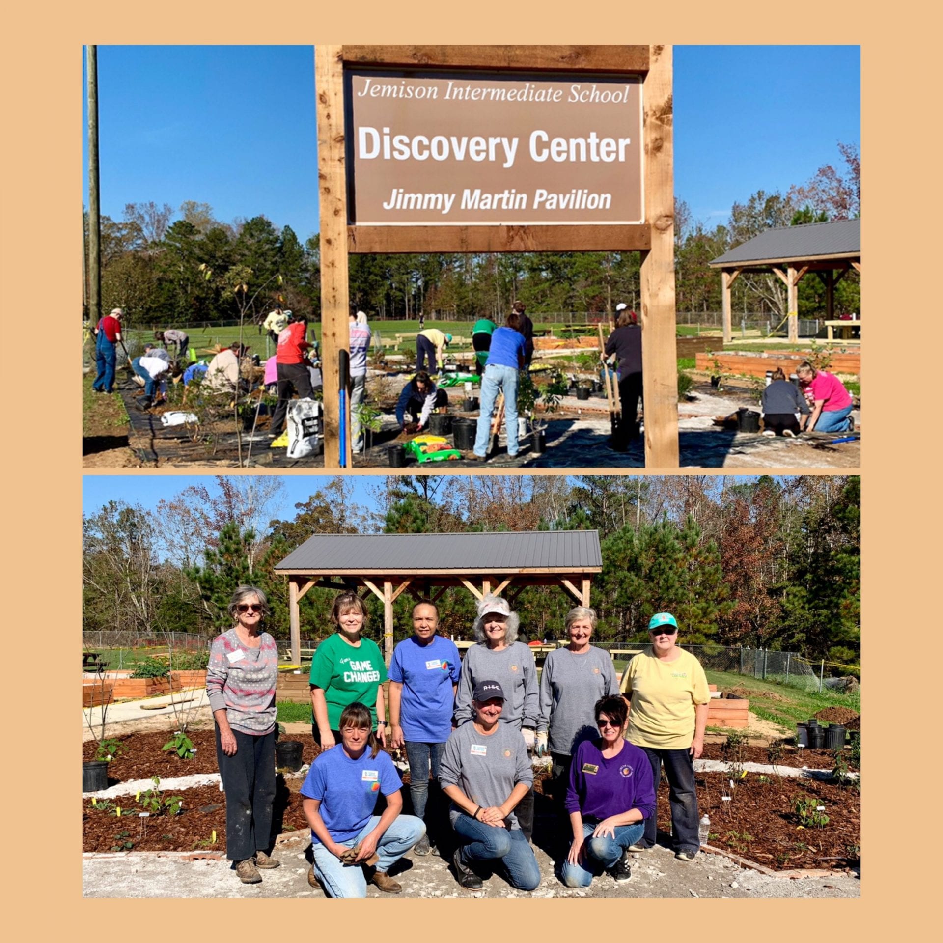 Volunteers at Jemison Discovery Center